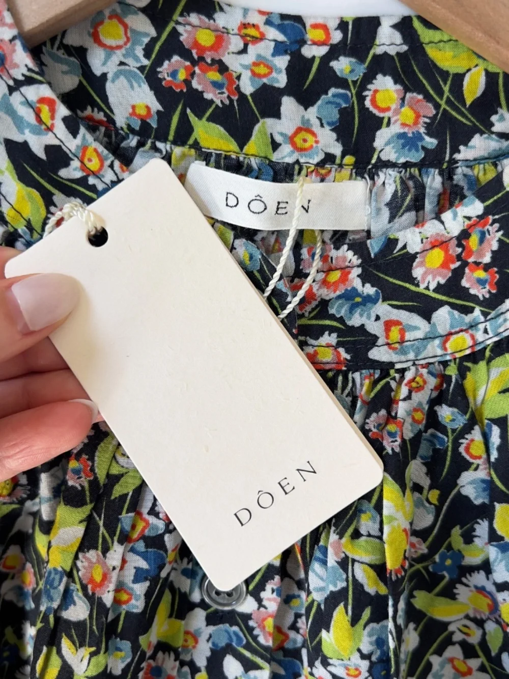 Doen Jill Top Blouse in Blossom Breeze